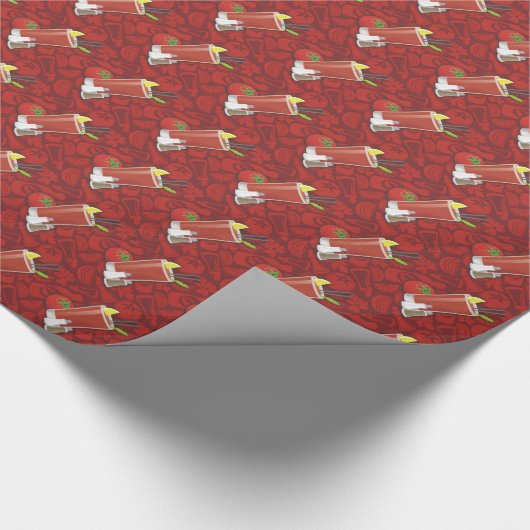 Bloody Mary Geschenkpapier (Ecke)