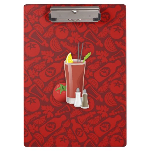 Bloody Mary Klemmbrett (Vorderseite)