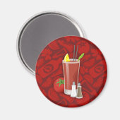 Bloody Mary Magnet (Vorderseite/Rückseite)