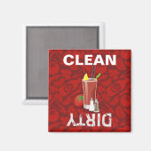 Bloody Mary Magnet (Vorderseite/Rückseite)