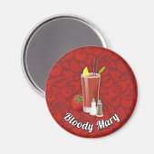 Bloody Mary Magnet (Vorderseite/Rückseite)
