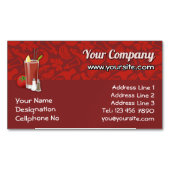 Bloody Mary Magnetische Visitenkarte (Vorderseite)