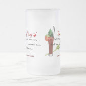 Bloody Mary Mattglas Bierglas (Mittel)