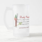 Bloody Mary Mattglas Bierglas (Links)