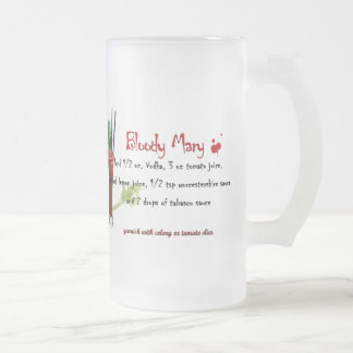 Bloody Mary Mattglas Bierglas