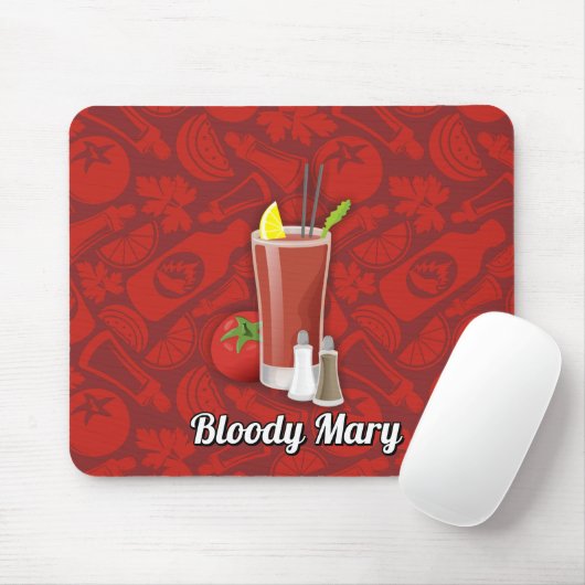 Bloody Mary Mousepad (Mit Mouse)
