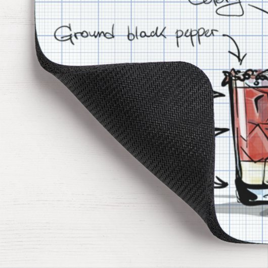 Bloody Mary Mousepad (Ecke)