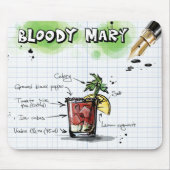 Bloody Mary Mousepad (Vorne)