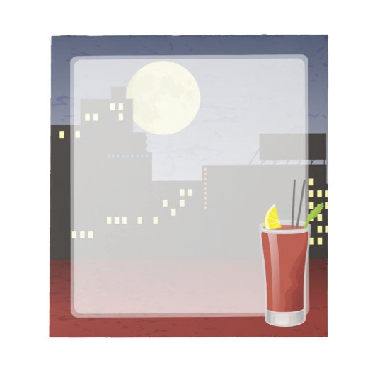 Bloody Mary Notizblock (Vorderseite)