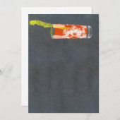 Bloody Mary oder Bloody Caesar Einladung (Vorne/Hinten)
