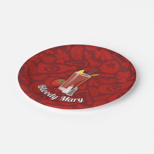 Bloody Mary Pappteller (Schrägansicht)