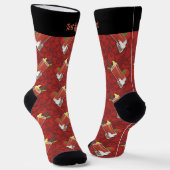 Bloody Mary Pattern Socks Socken (Gewinkelt)