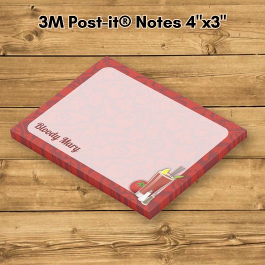 Bloody Mary Post-it Klebezettel
