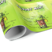 Bloody Mary Recipe Geschenkpapier (Rolleneckpunkt)