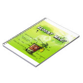 Bloody Mary Recipe Notizblock (Linke Seite)