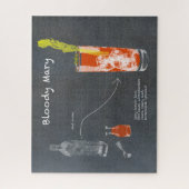 Bloody Mary Recipe Puzzle (Vertikal)
