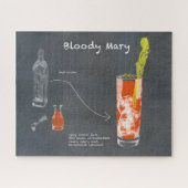 Bloody Mary Recipe Puzzle (Horizontal)