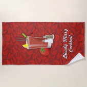 Bloody Mary Strandtuch (Vorderseite)