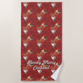 Bloody Mary Strandtuch (Vorderseite)