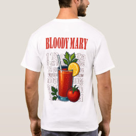 Bloody Mary T-Shirt – Bold Brunch Cocktail