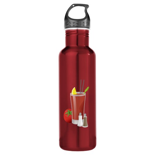 Bloody Mary Trinkflasche (Vorderseite)