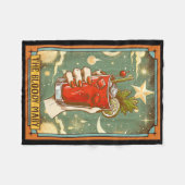 Bloody Mary trinkt Schwanz The Bloody Mary Tarot C Fleecedecke (Vorderseite (Horizontal))