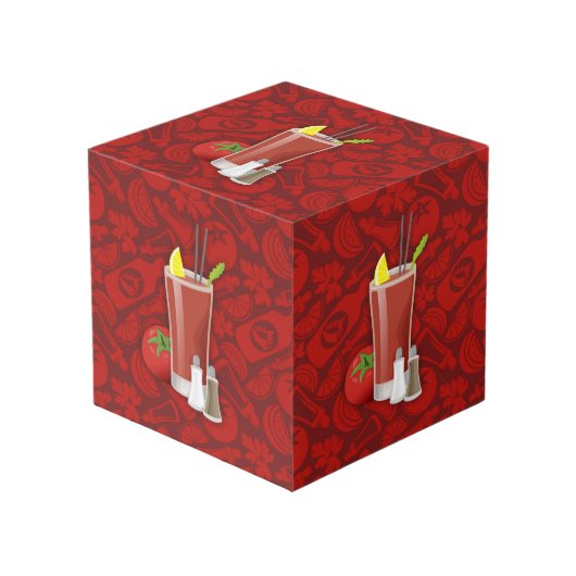 Bloody Mary Würfel (Vorderseite Schrägansicht)
