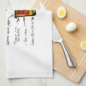 Bloody- Marycocktail-Rezept Handtuch (Viertel Falte)