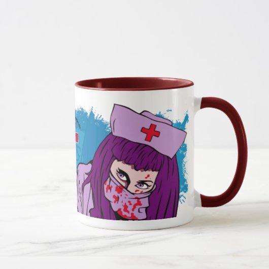 Bloody- Marykrankenschwester-Schale Tasse (Rechts)