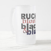 BLOODY MATTGLAS BIERGLAS (Vorderseite Links)