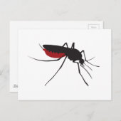 Bloody Moskito Postkarte (Vorne/Hinten)