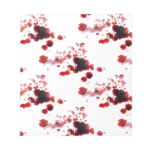Bloody Notizblock (Vorderseite)