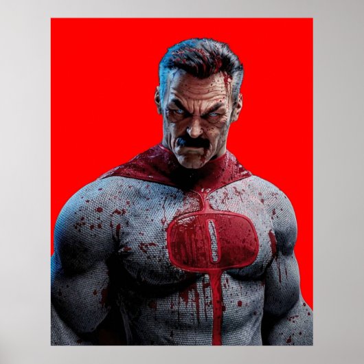 Bloody Omni Man Poster (Vorne)