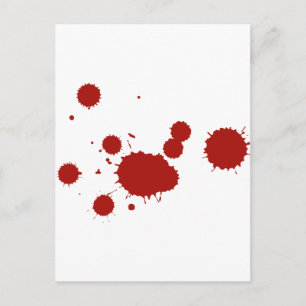 Bloody: Postkarte