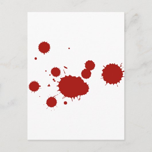 Bloody: Postkarte (Vorderseite)