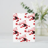 Bloody Postkarte (Stehend Vorderseite)