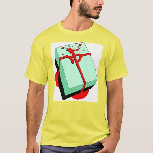 Bloody Red Dragon Tile T-Shirt (Vorderseite)