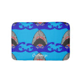 Bloody Shark Jaws Thunder_Cove  Badematte (Vorderseite)