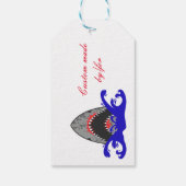 Bloody Shark Jaws Thunder_Cove Geschenkanhänger (Rückseite)