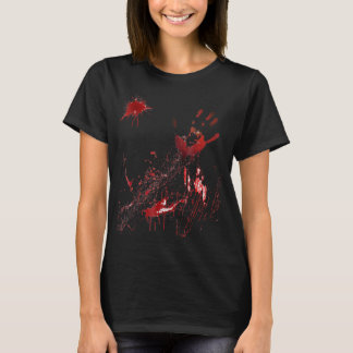 Bloody-Shirt zu Halloween T-Shirt
