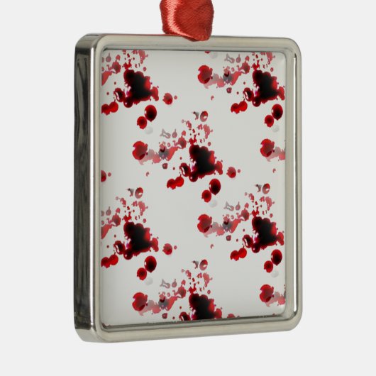 Bloody Silbernes Ornament (Rechts)