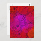 Bloody Skulls Postkarte (Vorne/Hinten)