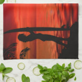 BLOODY SUNSET HANDTUCH (Gefaltet)