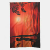 BLOODY SUNSET HANDTUCH (Vertikal)