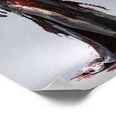 Bloody Vampire Queen Stehend Majestisch Poster (Ecke)