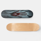 Bloody Warning Edition 1 Skateboard (Horizontal)