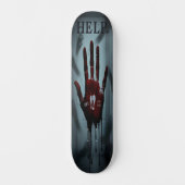 Bloody Warning Edition 1 Skateboard (Vorderseite)