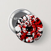 Bloody Wolf Button (Vorne & Hinten)