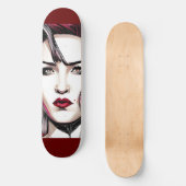 Bloody Woman Skateboard (Vorderseite)