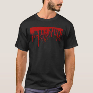 Bloody Wound Halloween Kostüm Blood Spritzer Inju T-Shirt